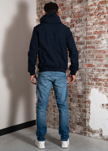 Lyle & Scott Jassen Fleece back softshell jacket - dark navy