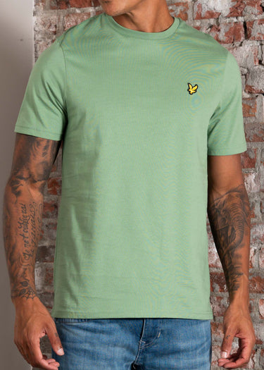 Lyle & Scott T-shirts Plain t-shirt - smoke green