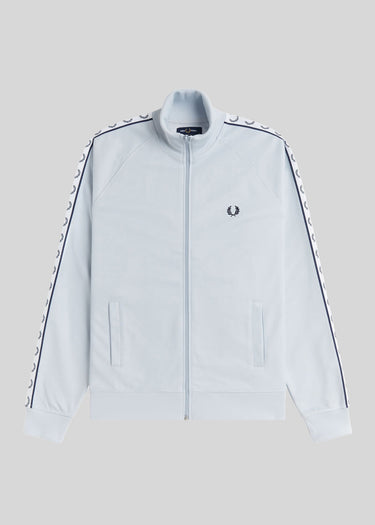 Fred Perry Vesten Tape track jacket - dusky blue
