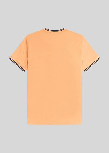 Fred Perry T-shirts Twin tipped t-shirt - peach french navy french navy
