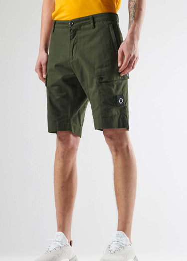 MA.Strum Korte Broeken Pd cargo short - oil slick