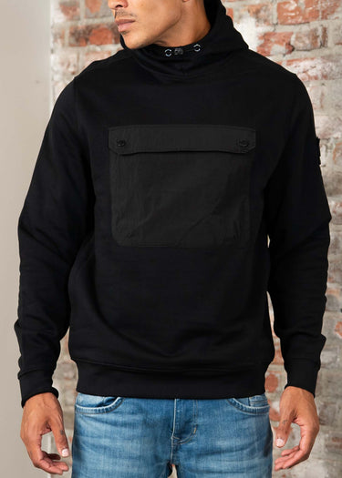 Weekend Offender Hoodies Depper - black