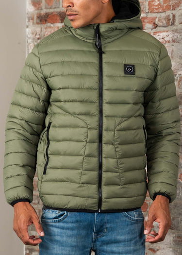 Marshall Artist Jassen Ashdale bubble jacket - khaki