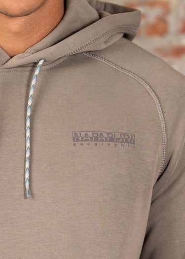 Napapijri Hoodies Back graphic hoodie - fallen rock