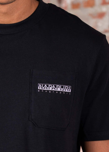 Napapijri T-shirts Fanes - black beauty