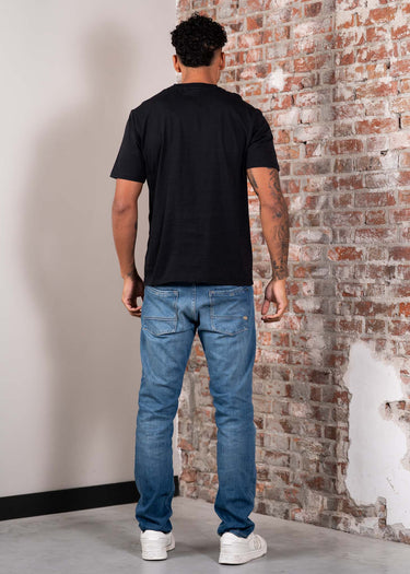 Napapijri T-shirts Badge t-shirt- black beauty