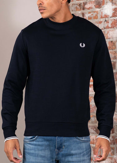 Fred Perry Truien Crew neck sweatshirt - navy