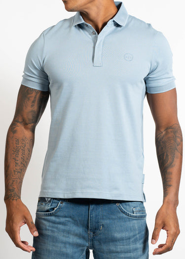 Armani Exchange Polo's Polo - sky blue