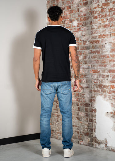 Fred Perry T-shirts Taped ringer t-shirt - black