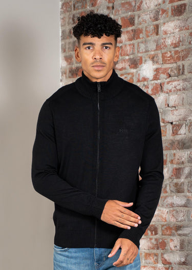 Hugo Boss Vesten Avac full-zip - black