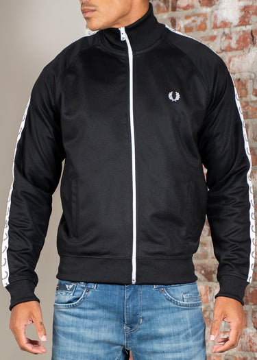 Fred Perry Vesten Taped track jacket - black