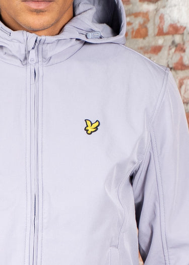 Lyle & Scott Jassen Fleece back softshell - ash lilac
