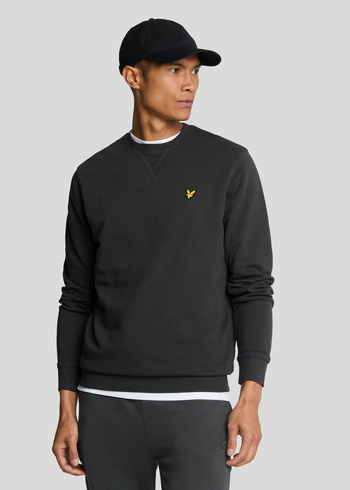 Crew neck sweatshirt - gunmetal