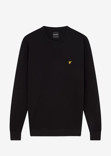Lyle & Scott Pullover Crew neck sweatshirt - jet black