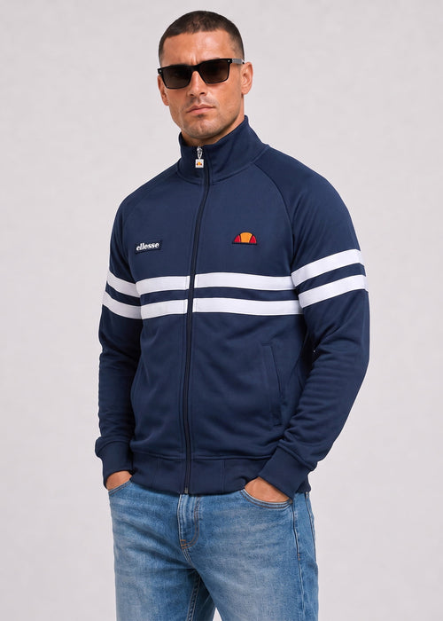 Rimini track jacket - navy white