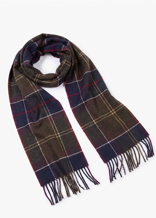 Barbour galingale tartan scarf - classic tartan