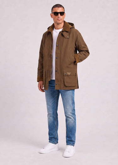 Barbour Jackets Barbour winter ashby waterproof jacket - dark sand