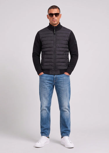Marshall Artist Vesten Aldgate hybrid knit - black
