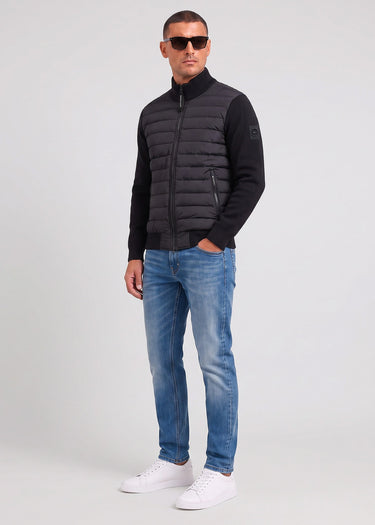 Marshall Artist Vesten Aldgate hybrid knit - black