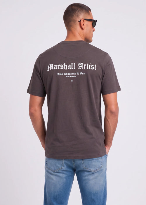 Blueprint t-shirt - bordeaux