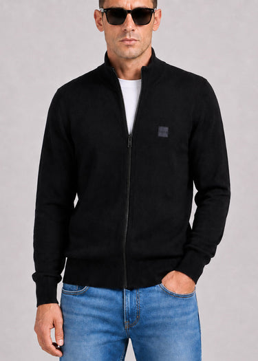 Hugo Boss Truien Kanozip s - black