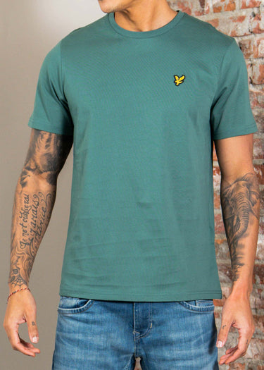 Lyle & Scott T-shirts Plain t-shirt - everglade
