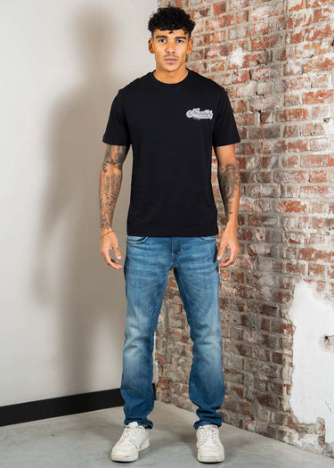 Napapijri T-shirts S zinc ss - black beauty