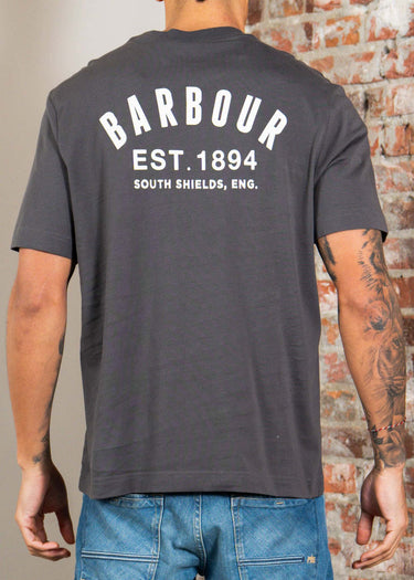 Barbour T-shirts Barbour packling relaxed graphic t-shirt - asphalt