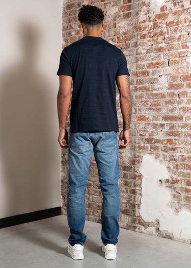 Weekend Offender T-shirts Tornaco - navy mid house check