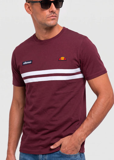 Ellesse T-shirts Venire tee - burgundy
