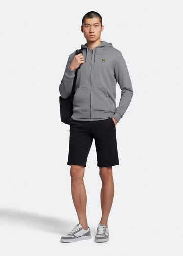 Lyle & Scott Korte Broeken Chino short - jet black