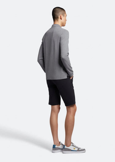 Lyle & Scott Korte Broeken Chino short - jet black