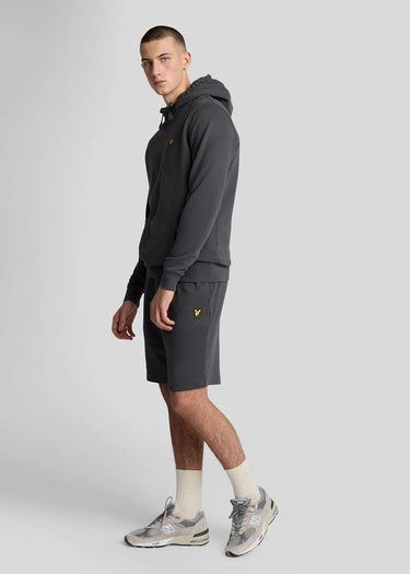 Lyle & Scott Korte Broeken Plain sweat short - gunmetal