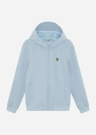 Lyle & Scott Jassen Mesh back softshell jacket - opal blue