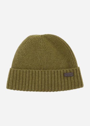 Barbour Mutsen Carlton beanie hat - light moss