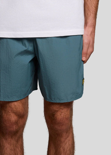 Lyle & Scott Zwembroeken Plain swim short - denim jeans