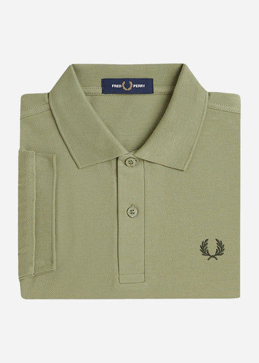 Fred Perry Polo's The fred perry shirt - olivmnt ngtgreen