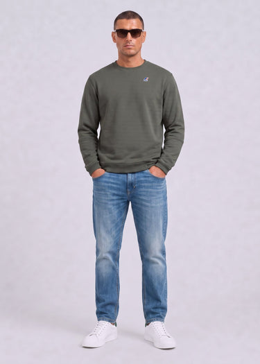 K-Way Pullover Nael brushed pc - green blackish