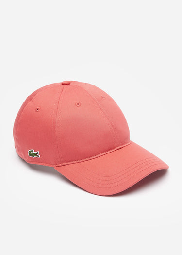 Lacoste Petten  Cotton cap - sierra red 