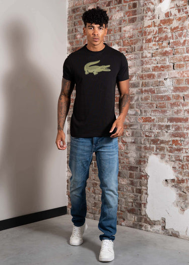 Lacoste T-shirts Lacoste logo t-shirt - black