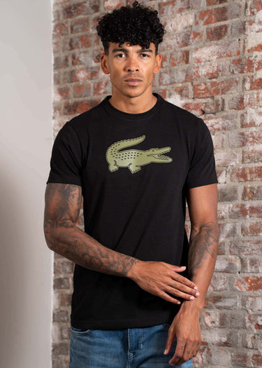Lacoste T-shirts Lacoste logo t-shirt - black
