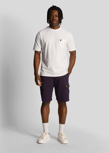 Lyle & Scott Korte Broeken Wembley cargo short - beige (Copy) dark navy