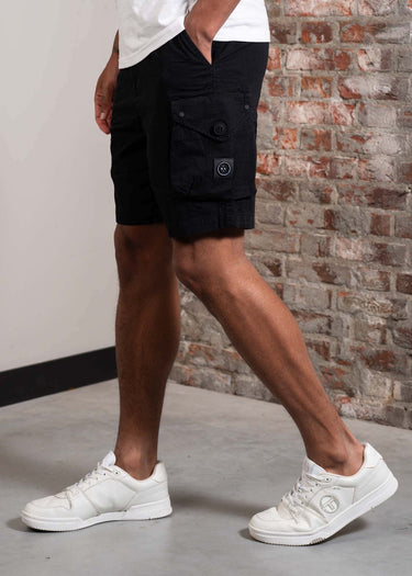 Marshall Artist Korte Broeken Arniston cargo short - black