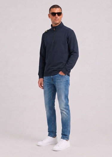 MA.Strum Pullover Training quarter zip sweatshirt - ink navy