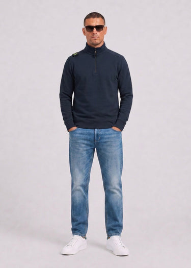 MA.Strum Pullover Training quarter zip sweatshirt - ink navy