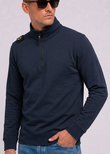 MA.Strum Pullover Training quarter zip sweatshirt - ink navy