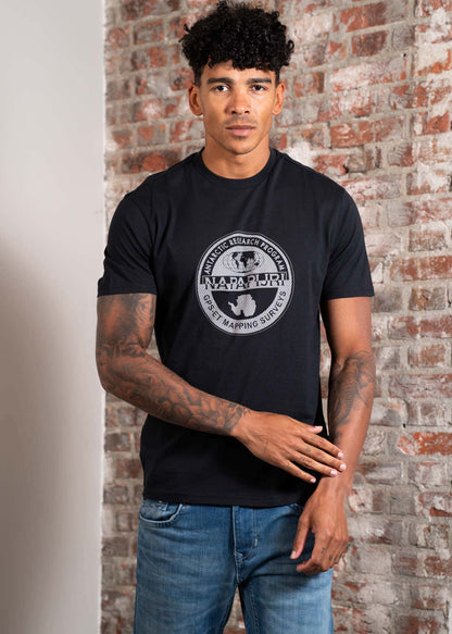 Napapijri T-shirts S bollo 2 - black
