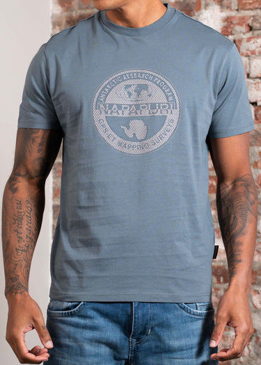 Napapijri T-shirts S bollo 2 - stormy weat