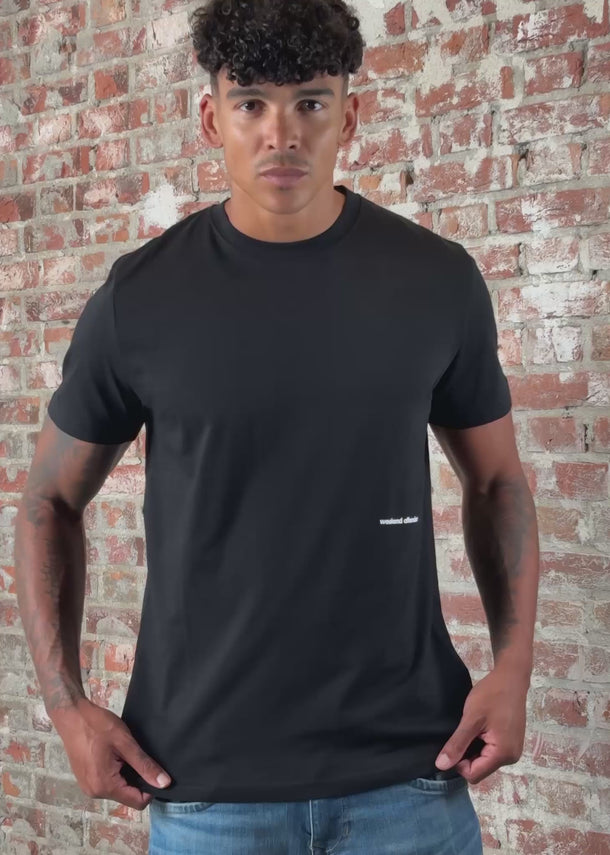 Weekend Offender T-shirts Levin - black