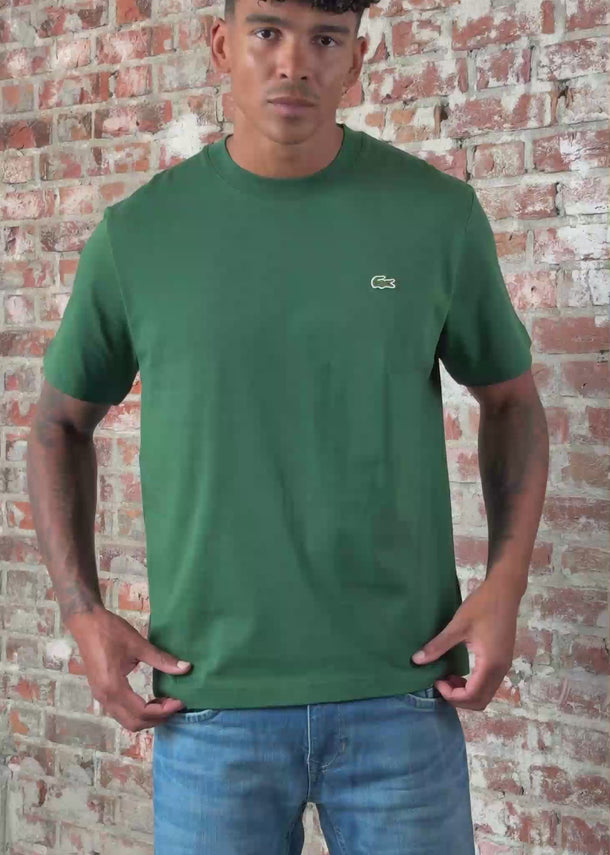 Lacoste T-shirts Cotton t-shirt - green